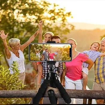 三腳架手機夾 1/4 吋螺絲孔支架,適用於三腳架、手機、智慧型手機等通用配件,支架安裝 8 最佳銷售 手機支架,適用於三腳架 - №2