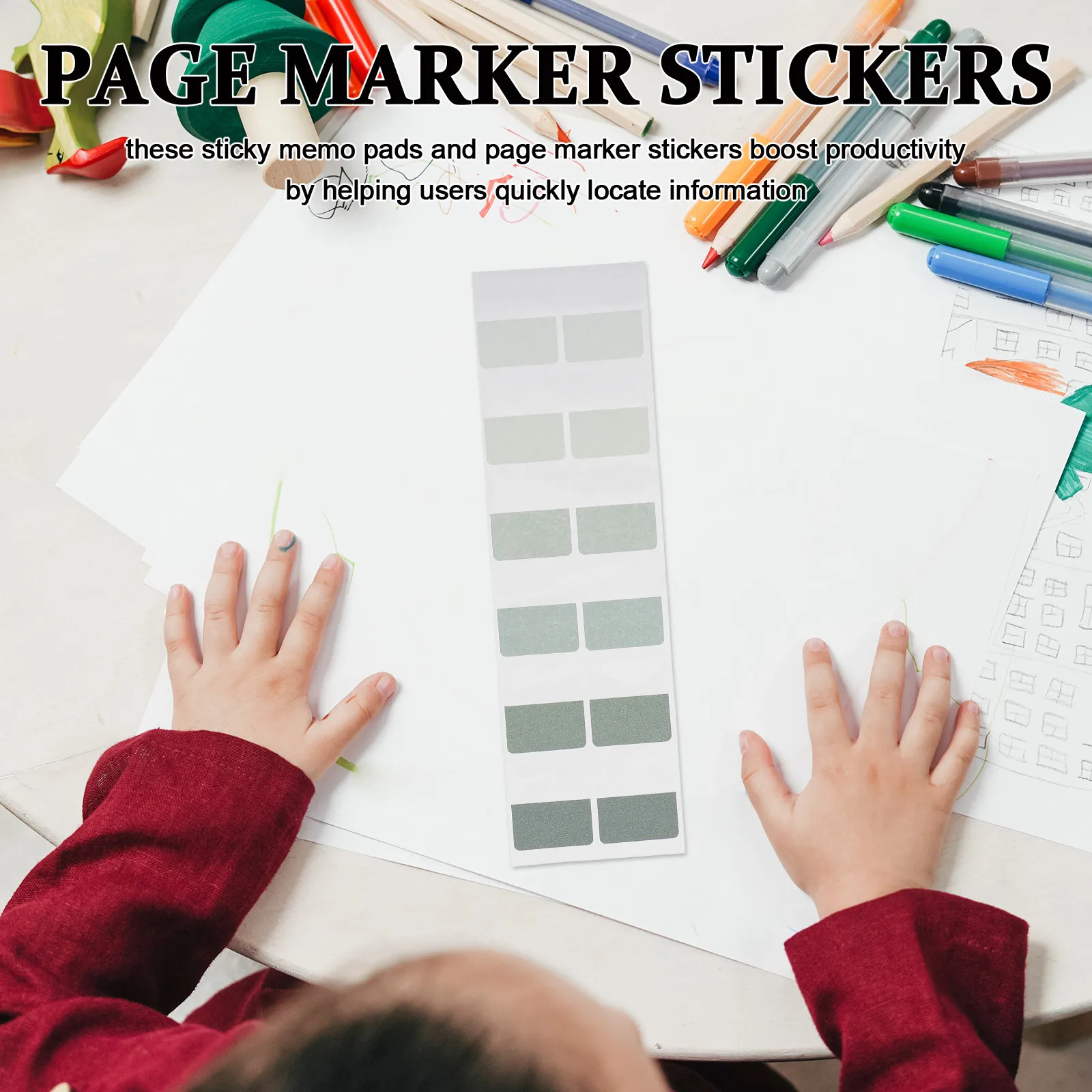 1200 pcs Stickers Labels Halloween Christmas New Year File Index Tab Index Label Tabs Books Page Marker Index Labels Tabs Sticky