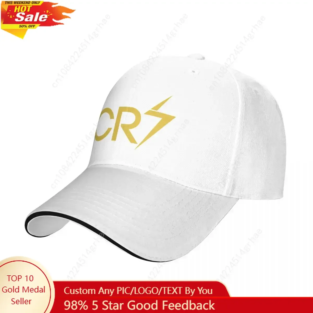 

CR7 Baseball Caps Cristiano Ronaldo Hip Hop Sandwich Hats for Men Women Adjustable Hats Cap Sport