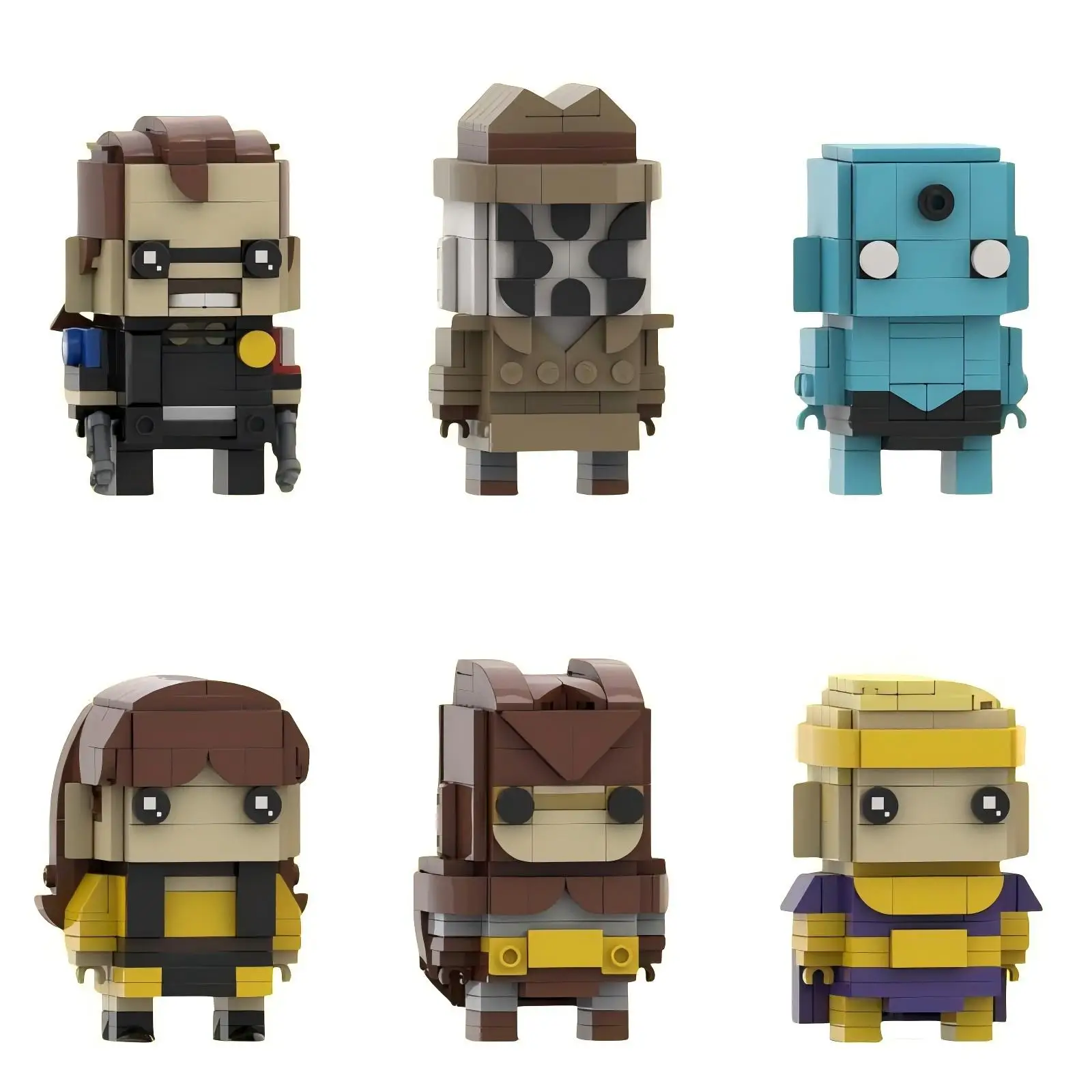 MOC Film Anime Superhelden Watcher Figuren-Sets Manhattan Rorschach Bausteine Kinderspielzeug Weihnachtsgeschenke – Detail 1