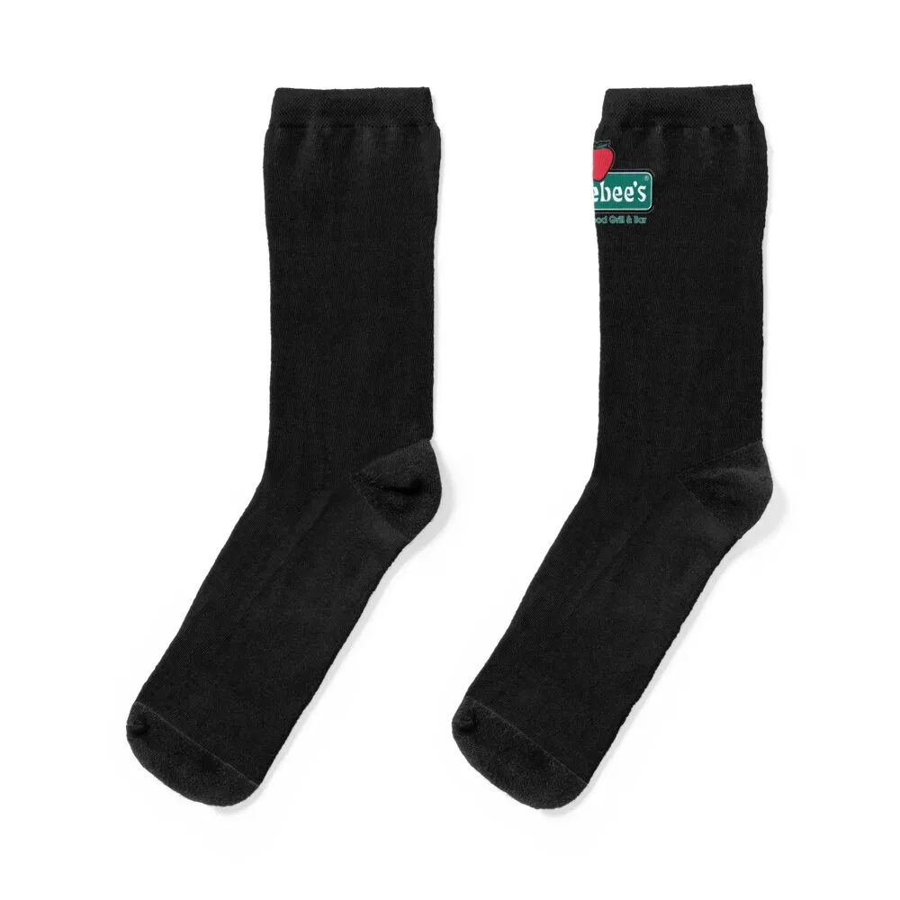 Applebees Old Logo Merchandise-- Socks christmas gifts winter gifts compression short Socks Male Women's