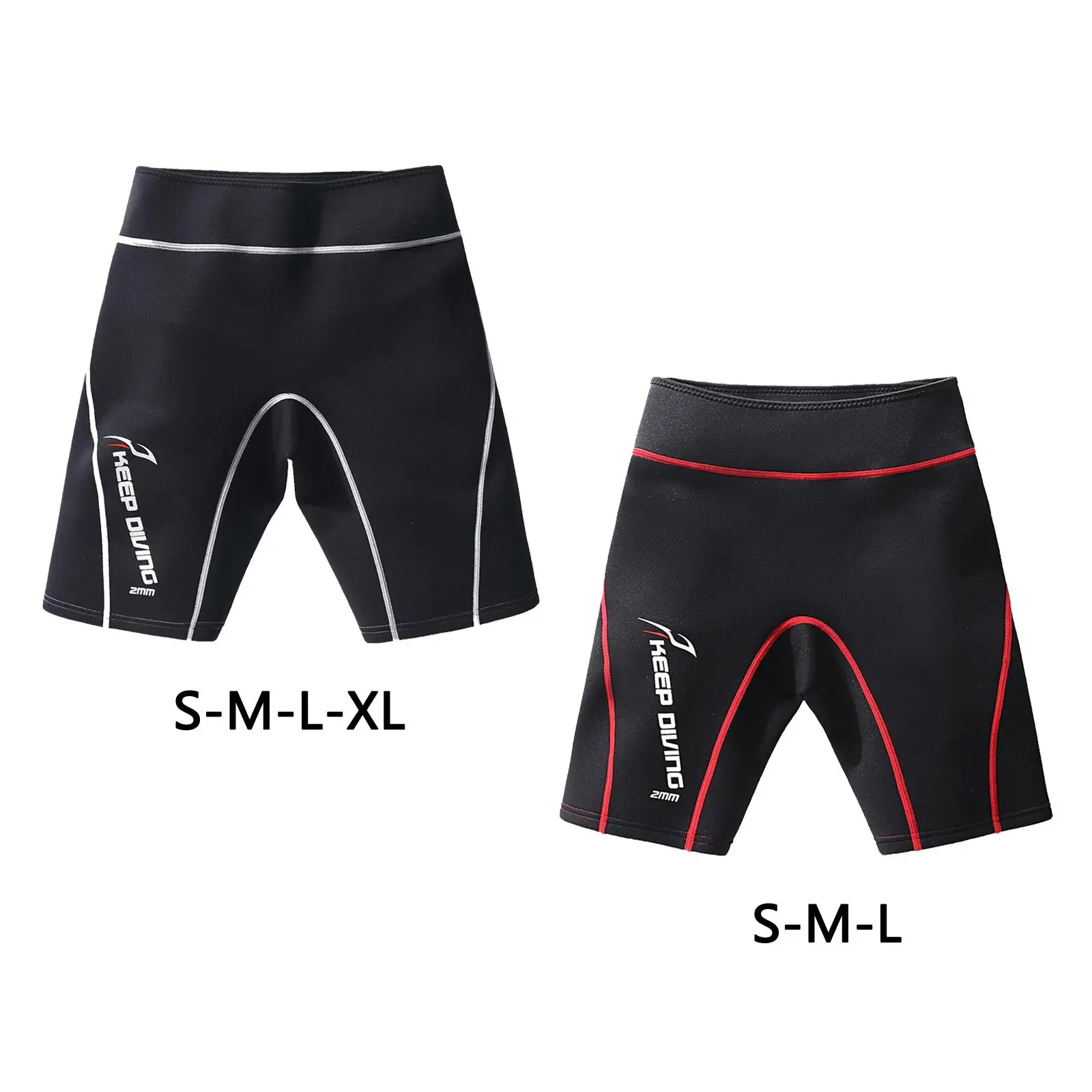 Adults 2mm Neoprene Wetsuits Scuba Snorkeling Diving Swimming Trunks