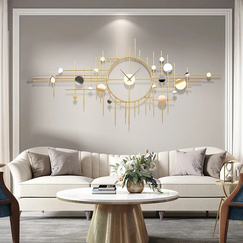 

Modern Home Decor Ornaments Light Luxury Fashion Nordic Creative Pendant Background Wall Living Room Porch Metal Wall Decoration