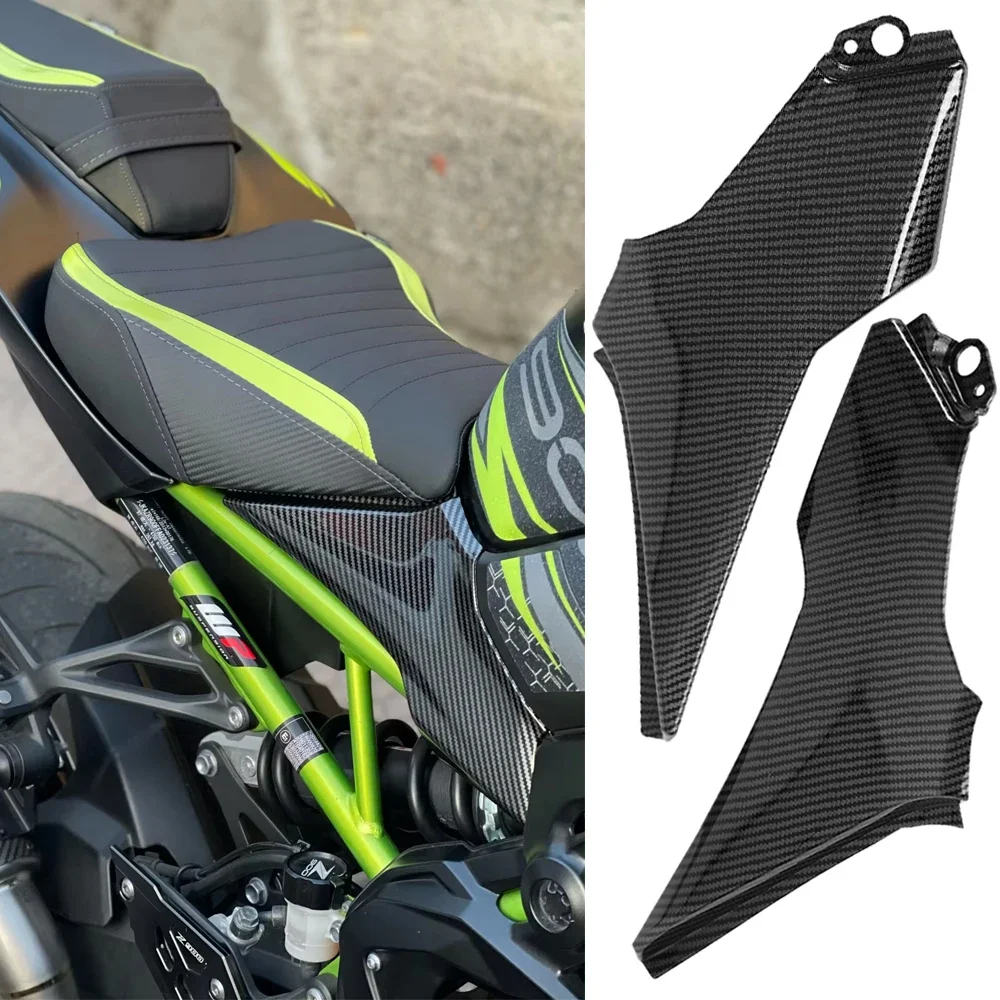 

2024 Z900 Seat Side Panel Frame Cover Fairing for Kawasaki Z 900 2023 2017-2022 Motorcycle Accessories Bench Cowl Carbon Fiber