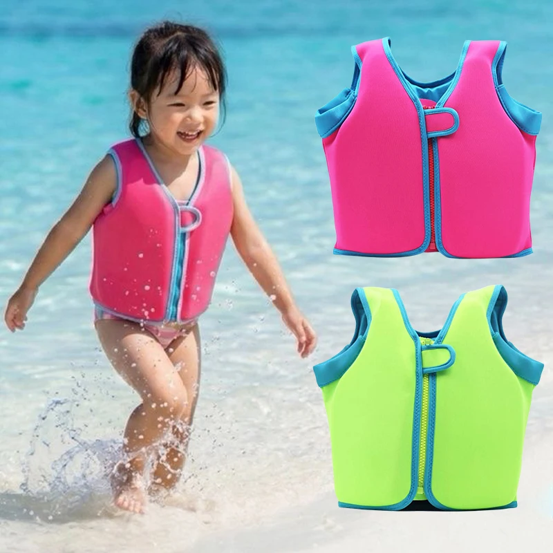 Kids Life Jacket Swim Vest Toddler Child Floatation Buoyancy Aid for Swimming Pool Beach Boating Safety Equipment for Boys Girls