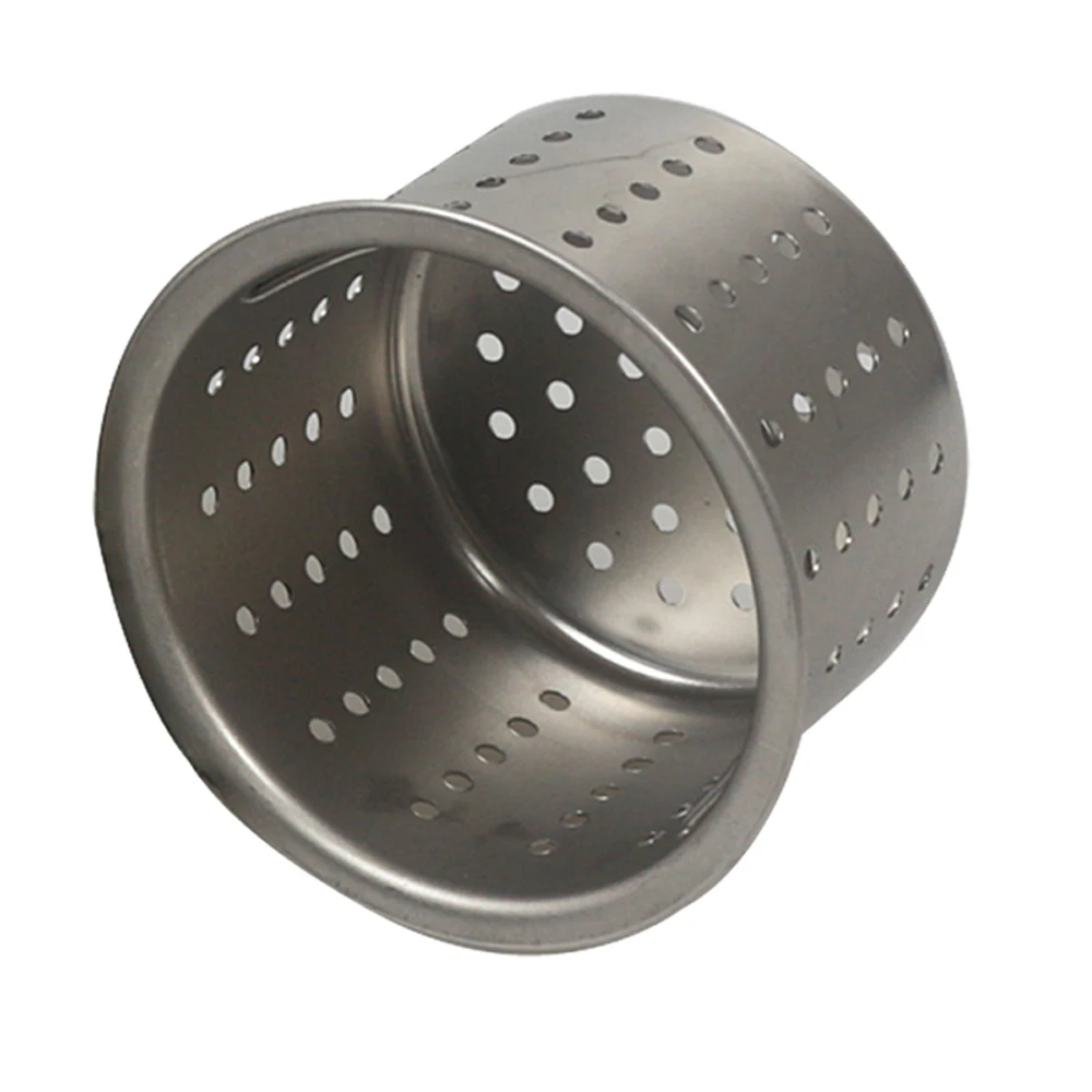 Talea SUS304 Stainless Steel Deep Sink Strainer Inner Basket  Replacement for Kitchen Drainer QS197C010