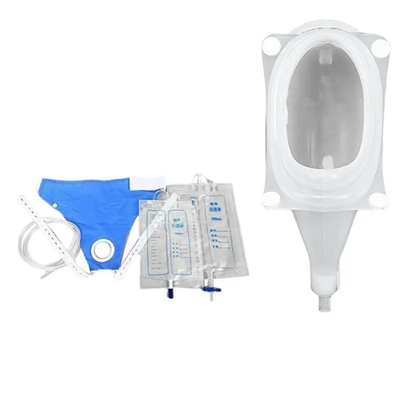 

ABIT Wearable Urine Collector Catheter Reusable Silicone Urine Bags For Leak-Proof Bladder Control Devices