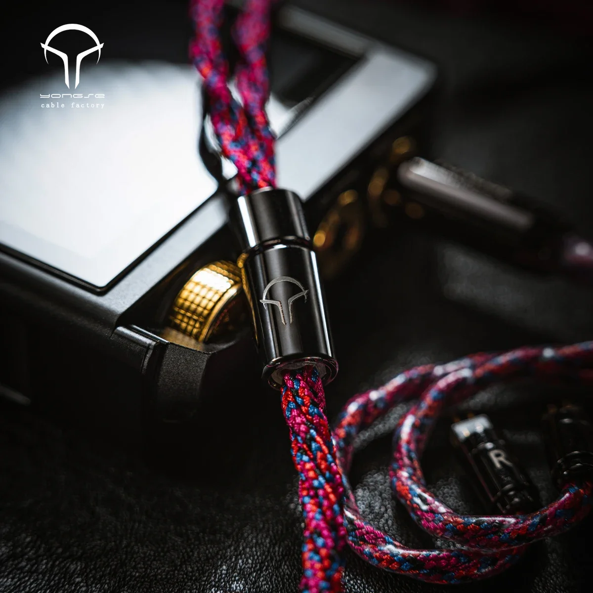 Yongse Tricolora 6N 4 Strands Single Crystal Copper Silver Plated Earsphones Cable