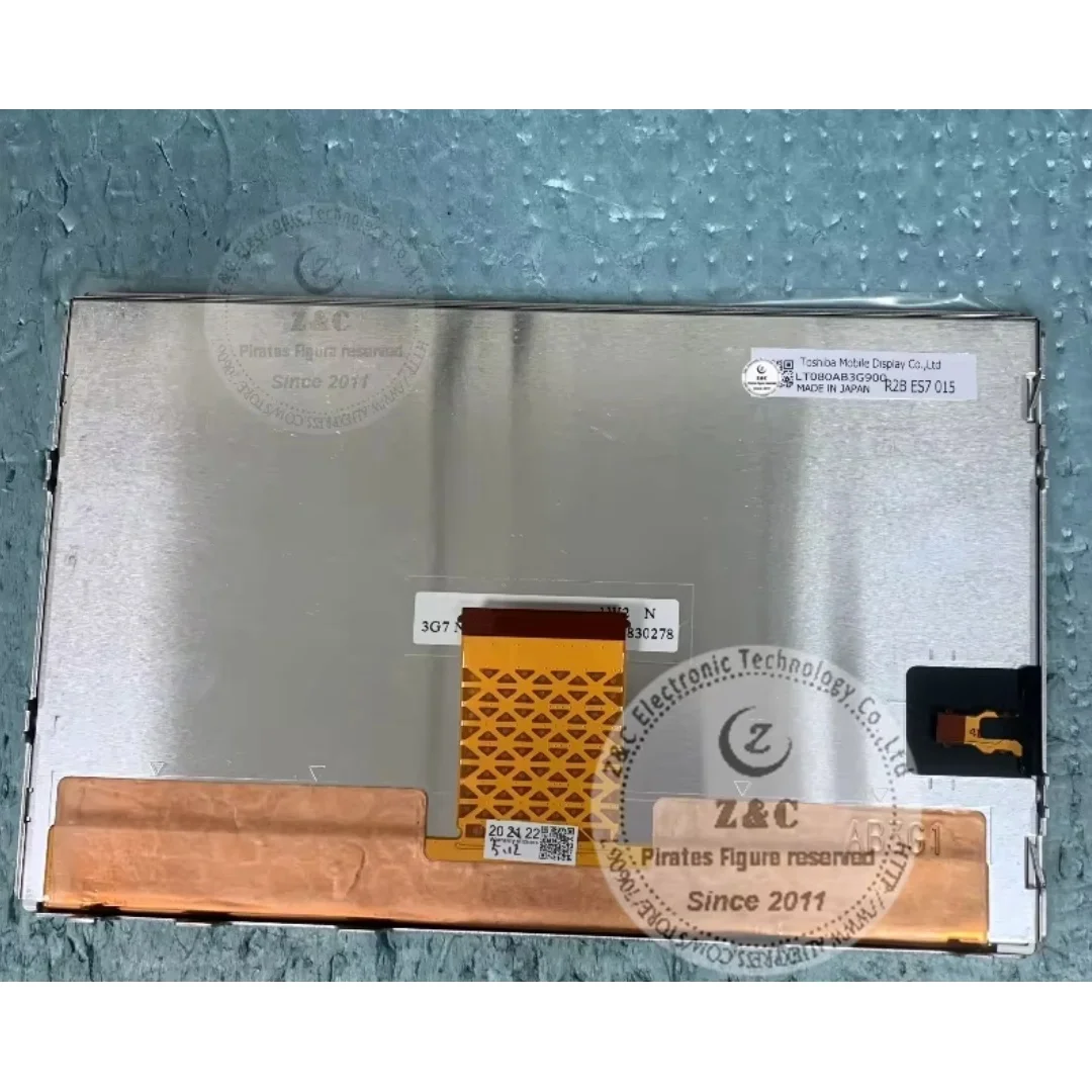 New LT080AB3G900 LT080AB3GB00 4G0919605C Original 8 Inch LCD Display Screen for Toshiba