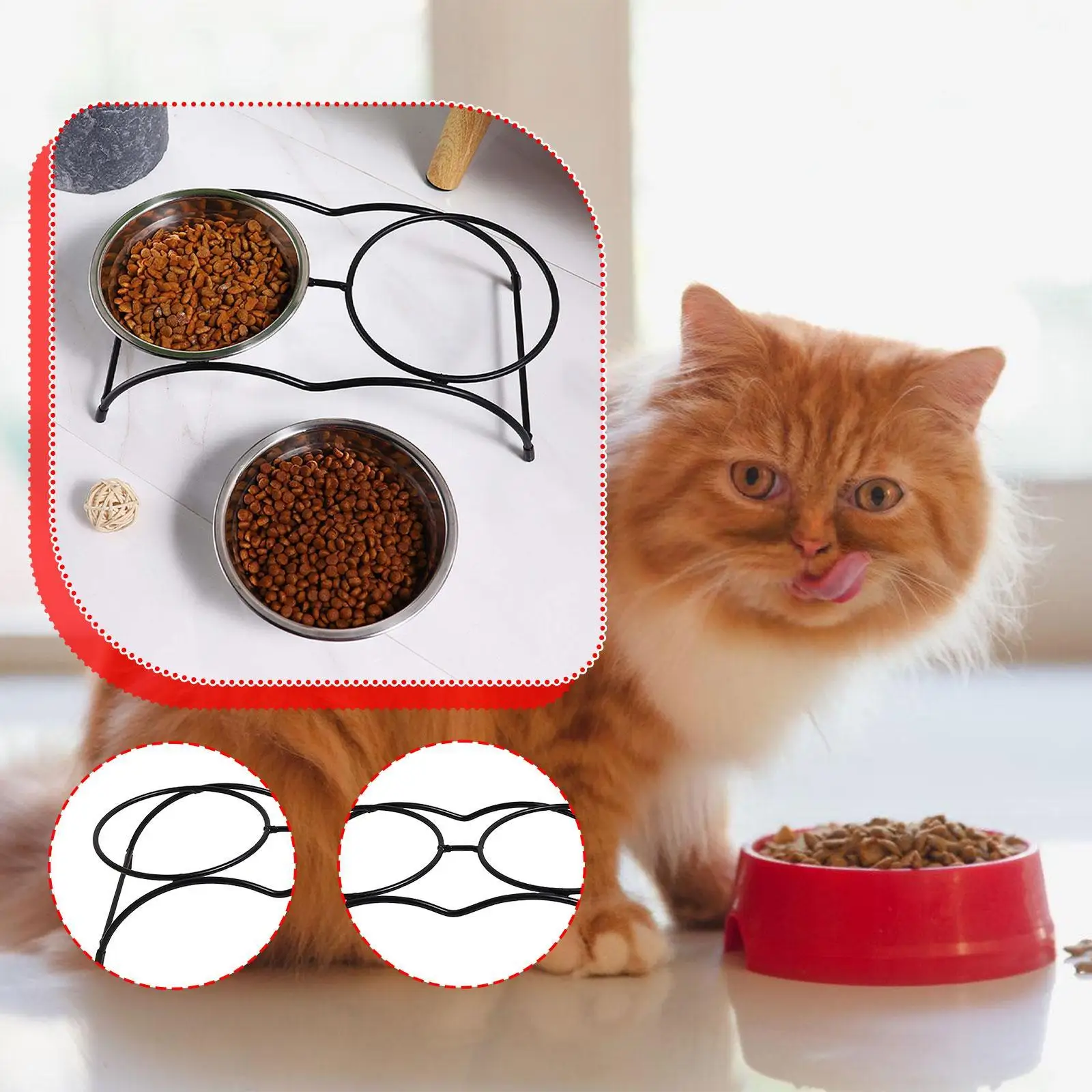 Thumbnail 3 - #3 Trending Elevated Cat Feeding Bowls Right Now