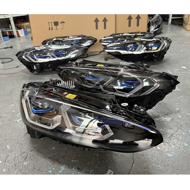 Original Second-Hand Headlights for  G80 G82 2020-2023 M3 M4 with 6000k Color Temperature