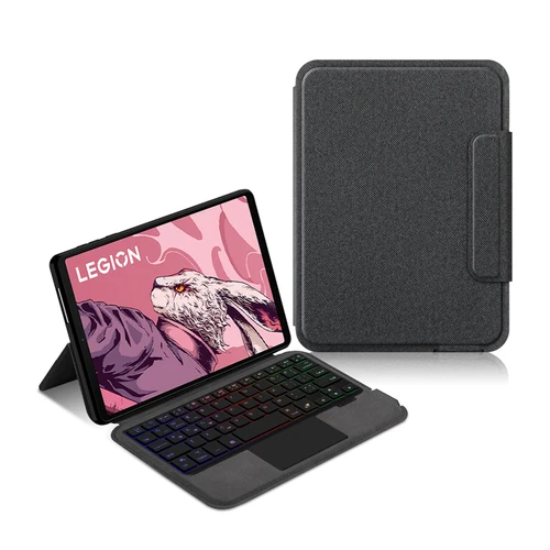 Imagen 2 del producto HUWEI-funda con teclado mágico para Lenovo LEGION Y700 2023, funda para tableta de 8,8 ""TB-320F 320FC para teclado retroiluminado con panel táctil Y700 de segunda generación