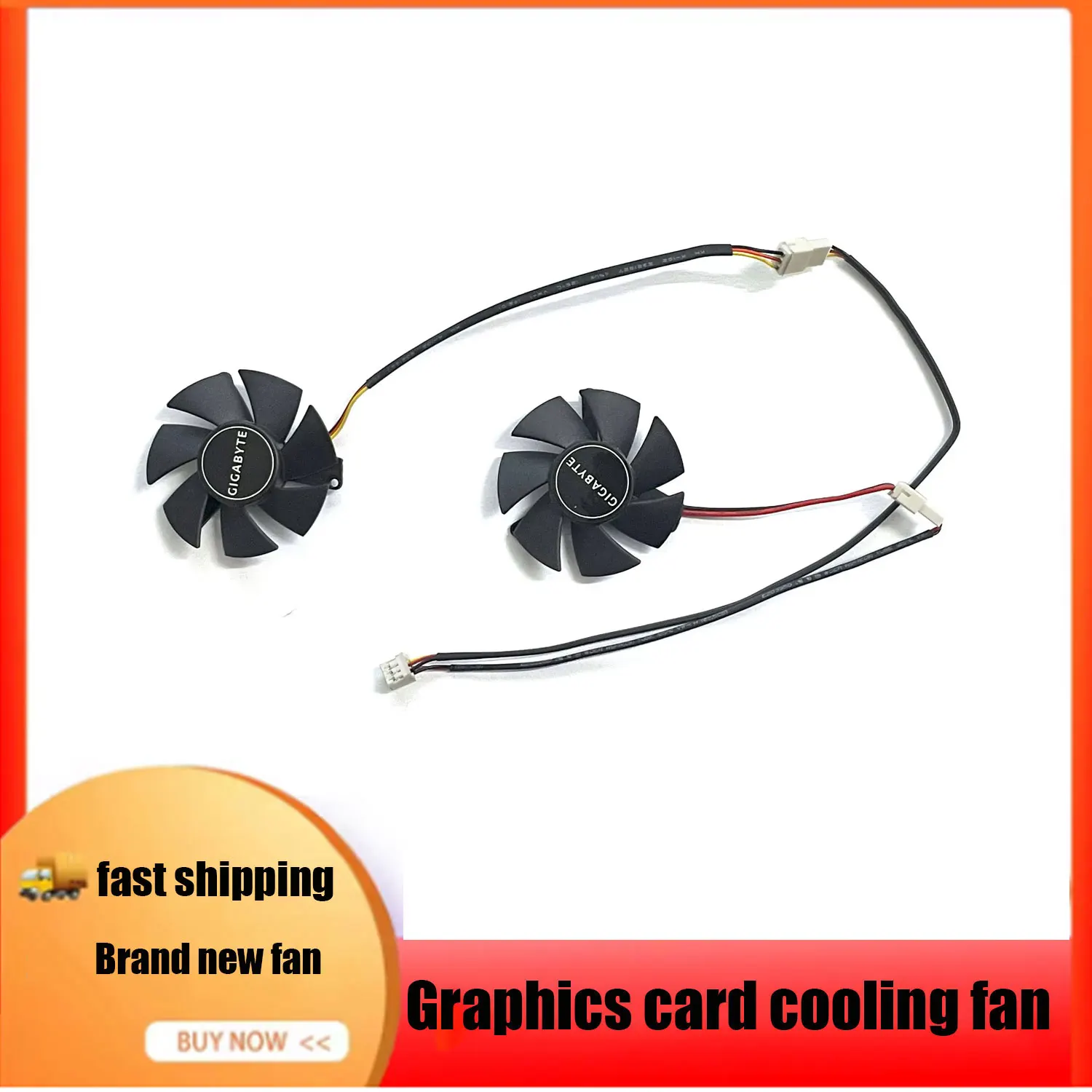 FS1250-С2053А FS1250-А1042А6FL DC 12V0.19A 2Pin 3Pin For Gigabyte Gtx 1650 1630 GTX1650 D6 Oc Low Profile 4G Kaarten Cooling