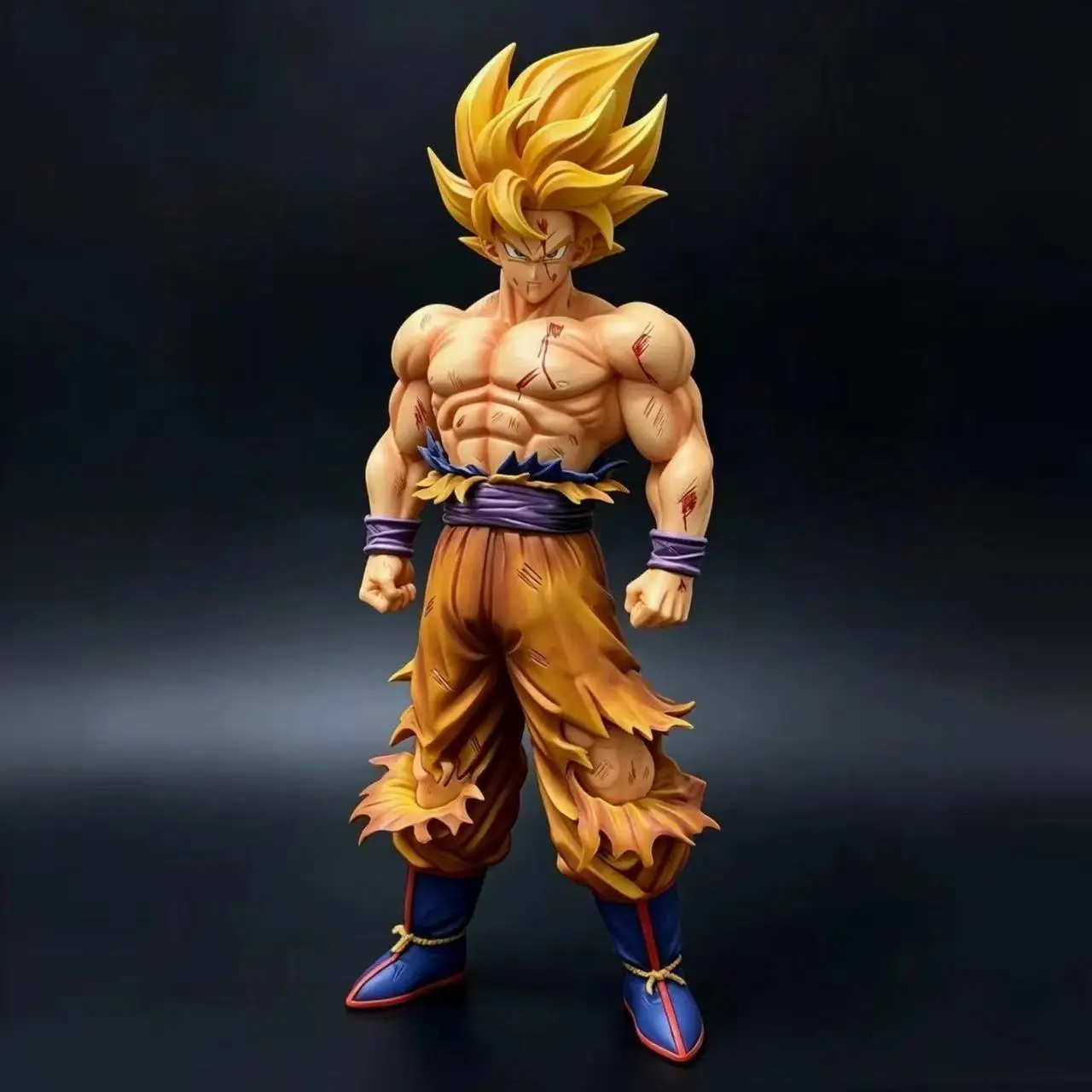 30.5cm/12.01inch Dragon Ball Z Son Goku Figure Super Saiyan Goku Pvc Action Figures JJ Statue Collection Mode Toys Gifts