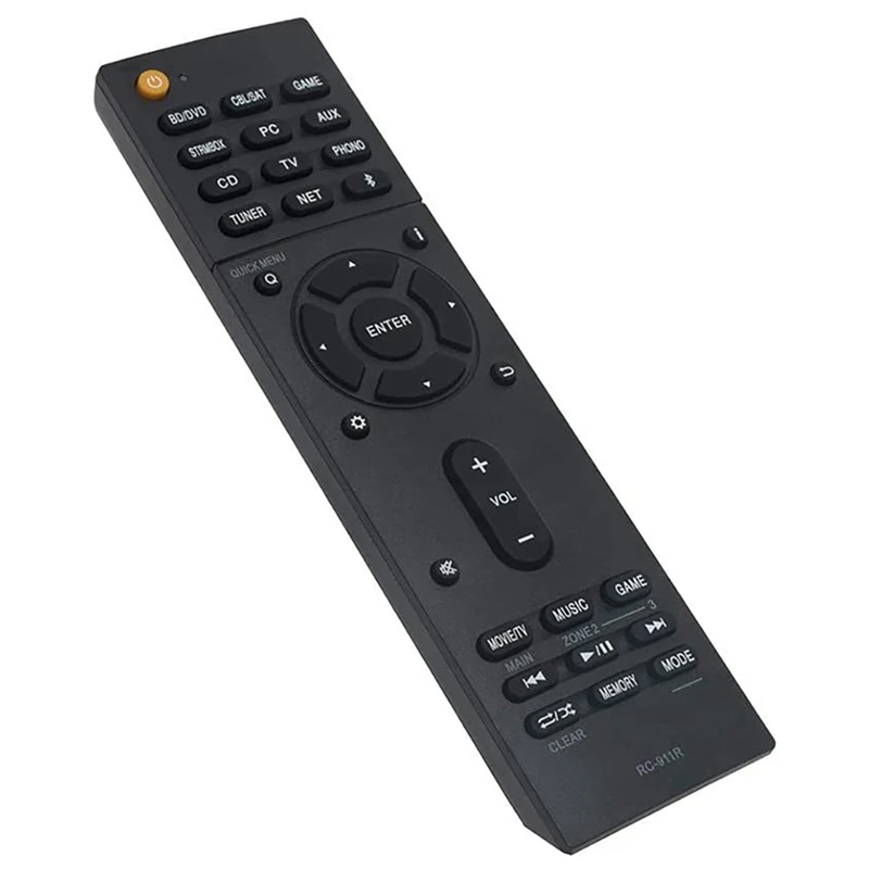 Top Deals 2X RC-911R Remote Control For Onkyo TX-NR575 TX-NR585 TX-RZ810 TX-NR575E AV Receiver Audio/Video Player Remote Control