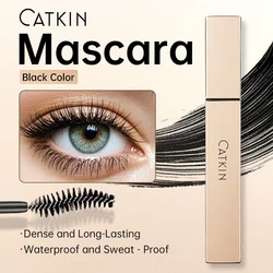 CATKIN Mascara Black, Volumizing & Lengthening Waterproof Nourish Eyelash Mascara, Create Longer and Thicker Looking Lashes