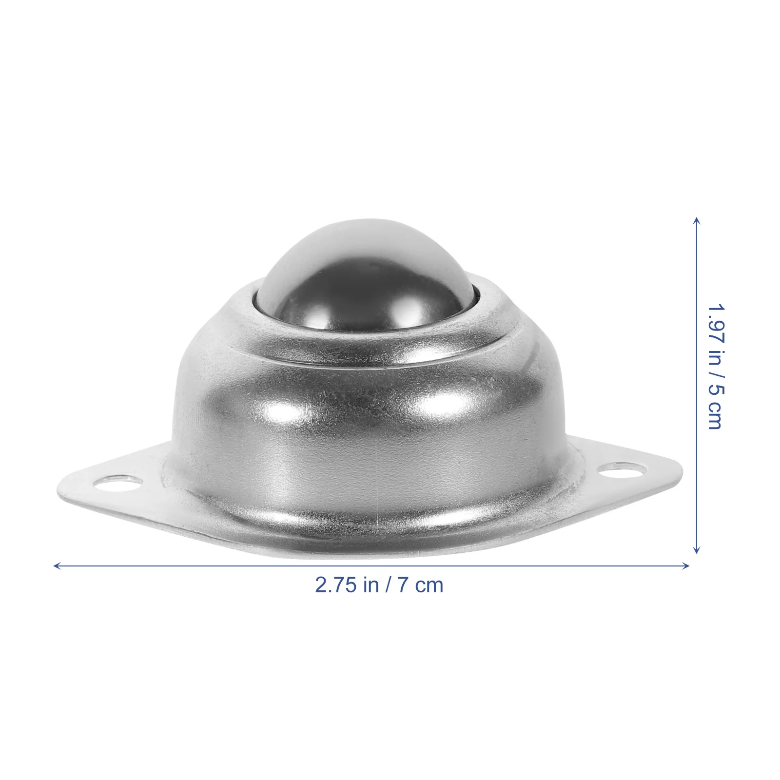 

6pcs Bearings Carbon Steel Rotation Pulley For Furniture Appliance Wheels Caster Roller Transfers Swivel Ball Bearing Roller