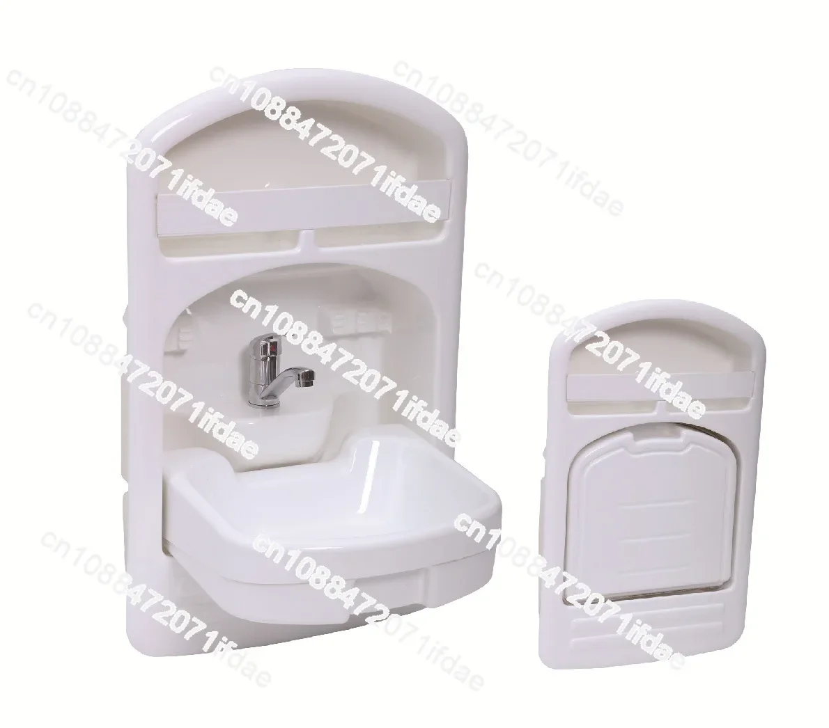 Rvs Campervan Campers Caravan Marine Boat Yacht Public School Hospital Motorhome Mini Kitchen Plastic Folding Sink with Tap