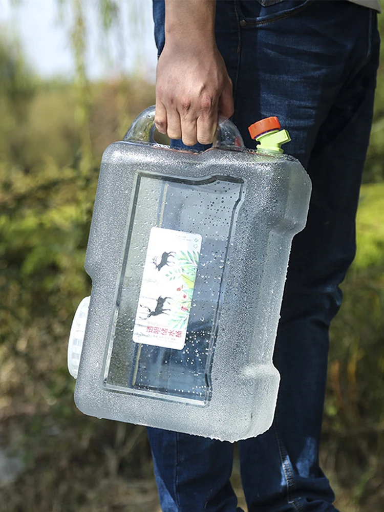 

12L Outdoor Water Bucket No Leakage Portable Camping Bucket Water Storage Large Capacity for Camping Cooking Picnic Hiking