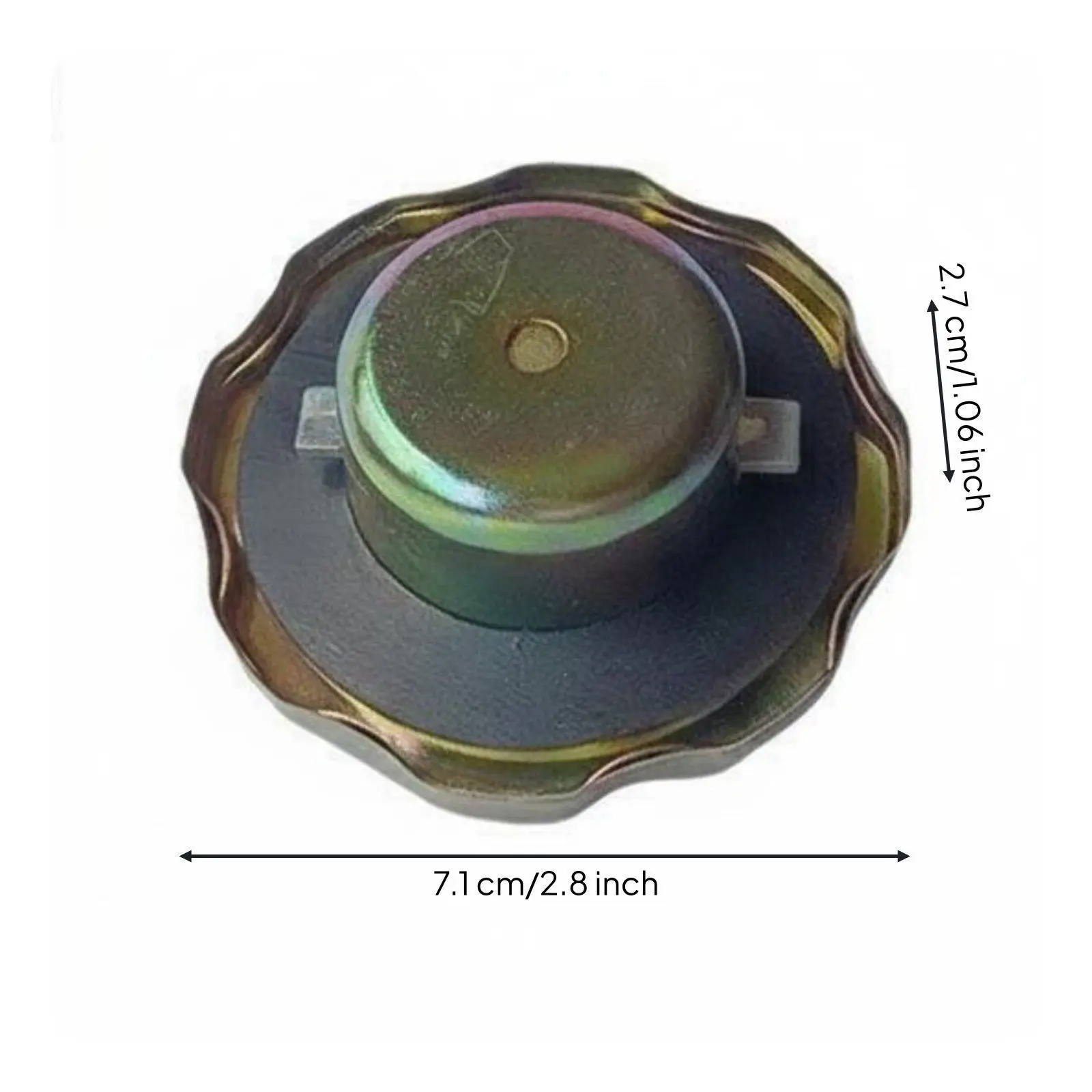 Replacement Gas Cap for Engine Fuel Tank Fits 152 154 168 170F 188 190F Iron Material Secure Fit