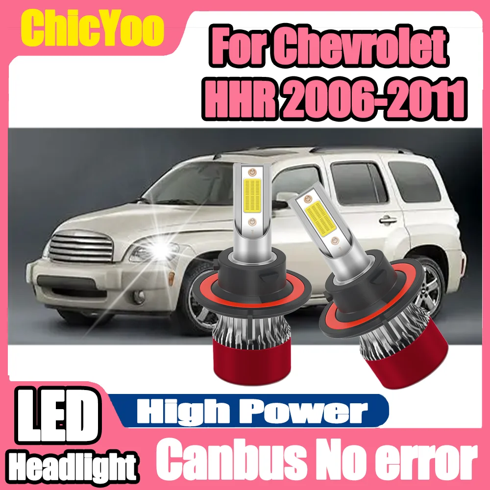 

2PCS 30000LM 150W Car LED Headlight Bulbs 6000K Super White Turbo Auto Headlamps For Chevrolet HHR 2006 2007 2008 2009 2010 2011
