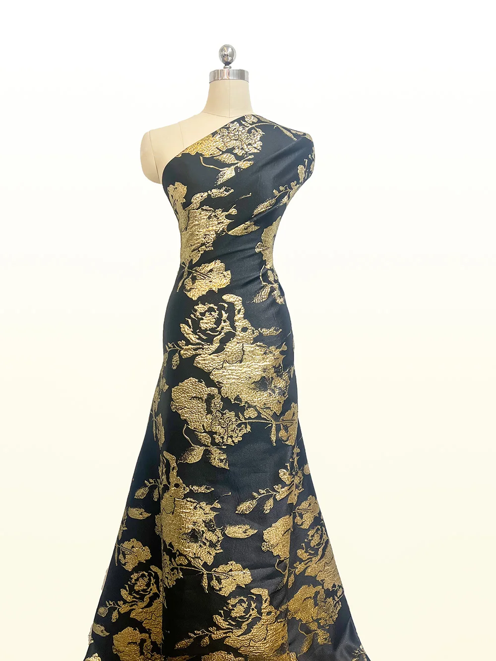 Nigeria Brokat Jacquard Stoff Hochwertige Damast Spitze Vergoldung Afrikanische Spitze Stoff