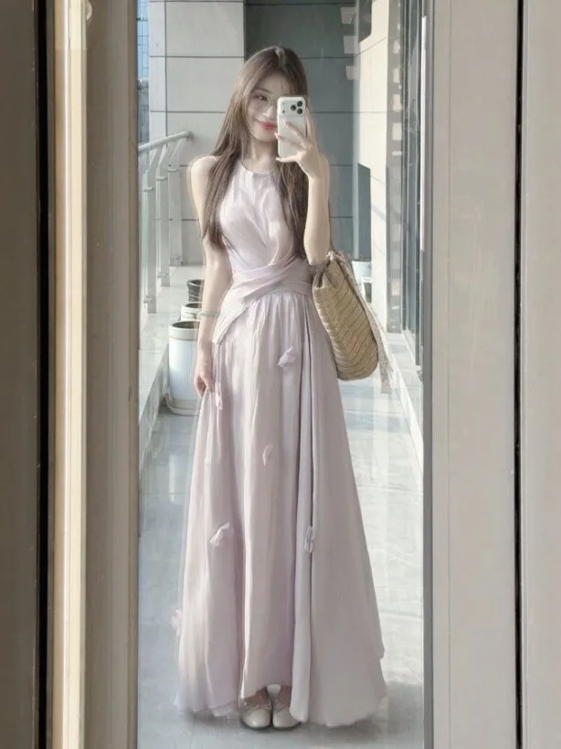 

Soft Style Unique Super Beautiful Vest Top Half Skirt Two Piece Set Complete OOTD Summer 2026 Fashion Women's Ensemble