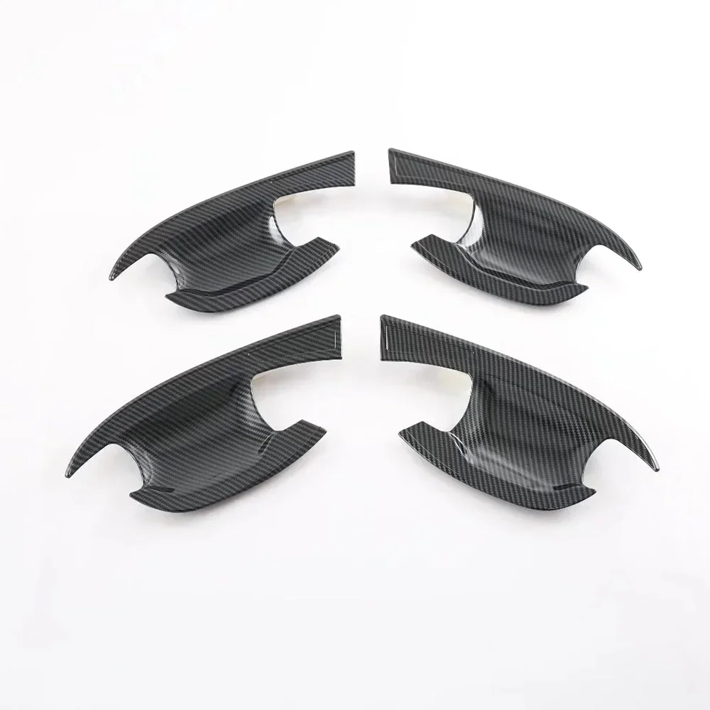 

Углеродное волокно для Kia Sportage NQ5 2022 2023, автомобильная дверная ручка из АБС-пластика и крышка дверной чаши, накладка, литье, аксессуары, Стайлинг