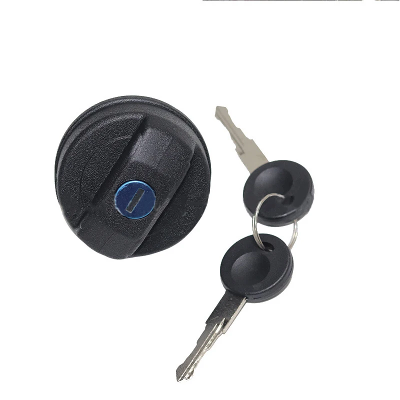 

1set Car Fuel Tank Locking Cap Black With 2 Keys For Citroen C1 Peugeot 107 Ford Mondeo Fusion OEM191201551A Car Accessories