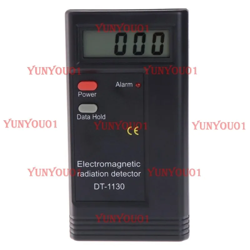 Use DT-1130 Electromagnetic Field Radiation Detector Tester Battery Type Handheld Portable Counter Emission Dosimeter Warn Meter