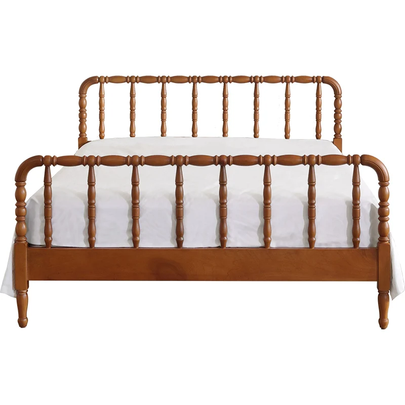 

Medieval master bedroom double bed, French children's single bed
