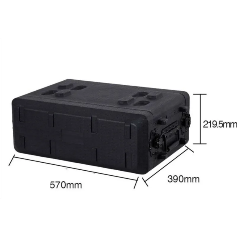 PE plastic air case digital power amplifier chassis
