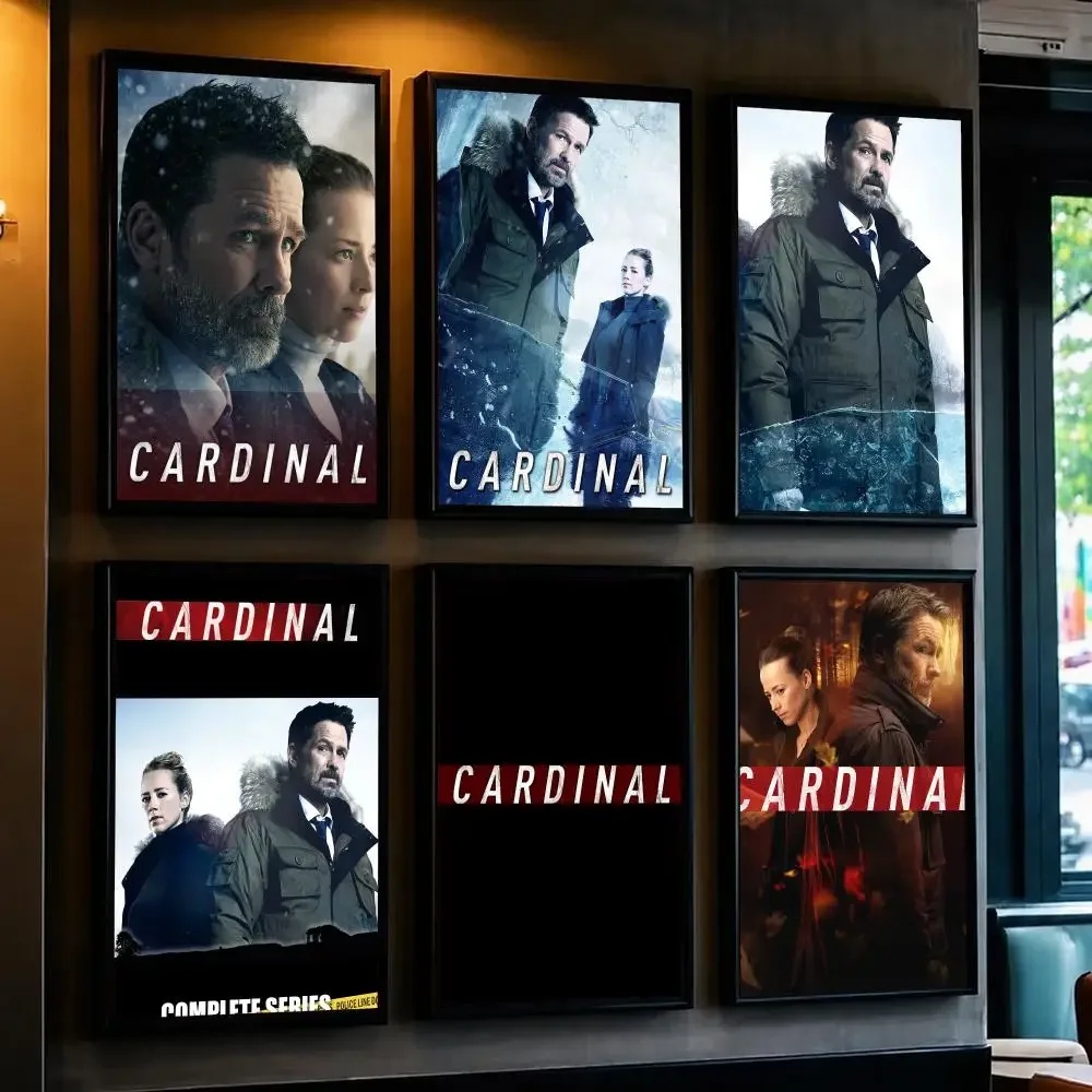 tv series C-Cardinal-L Poster Minimalist Wall Sticker for Cafe Office Bar Home Decor and Gift