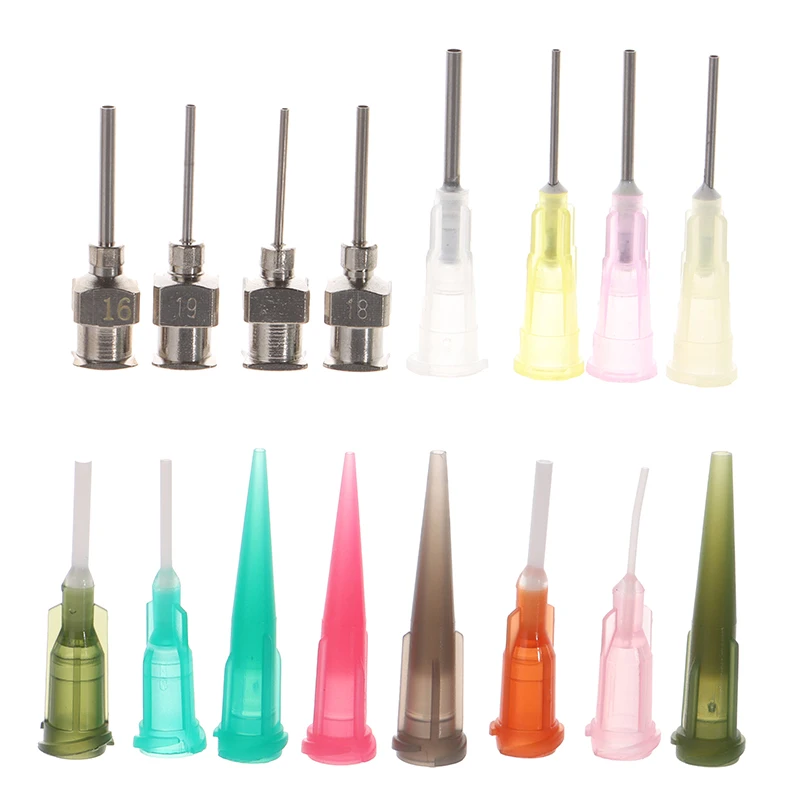 2Pc 30ML Bottles for Henna Paste Body Painting Applicator Bottle With Nozzle Sealing Cap+16 Needles Tools For Tattoo Accessorie