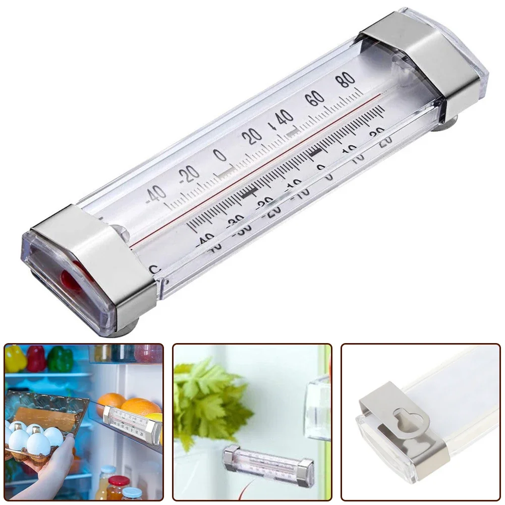 Termometro accurato per frigorifero e congelatore per la conservazione degli alimenti Letture affidabili sulla temperatura Display chiaro Design compatto