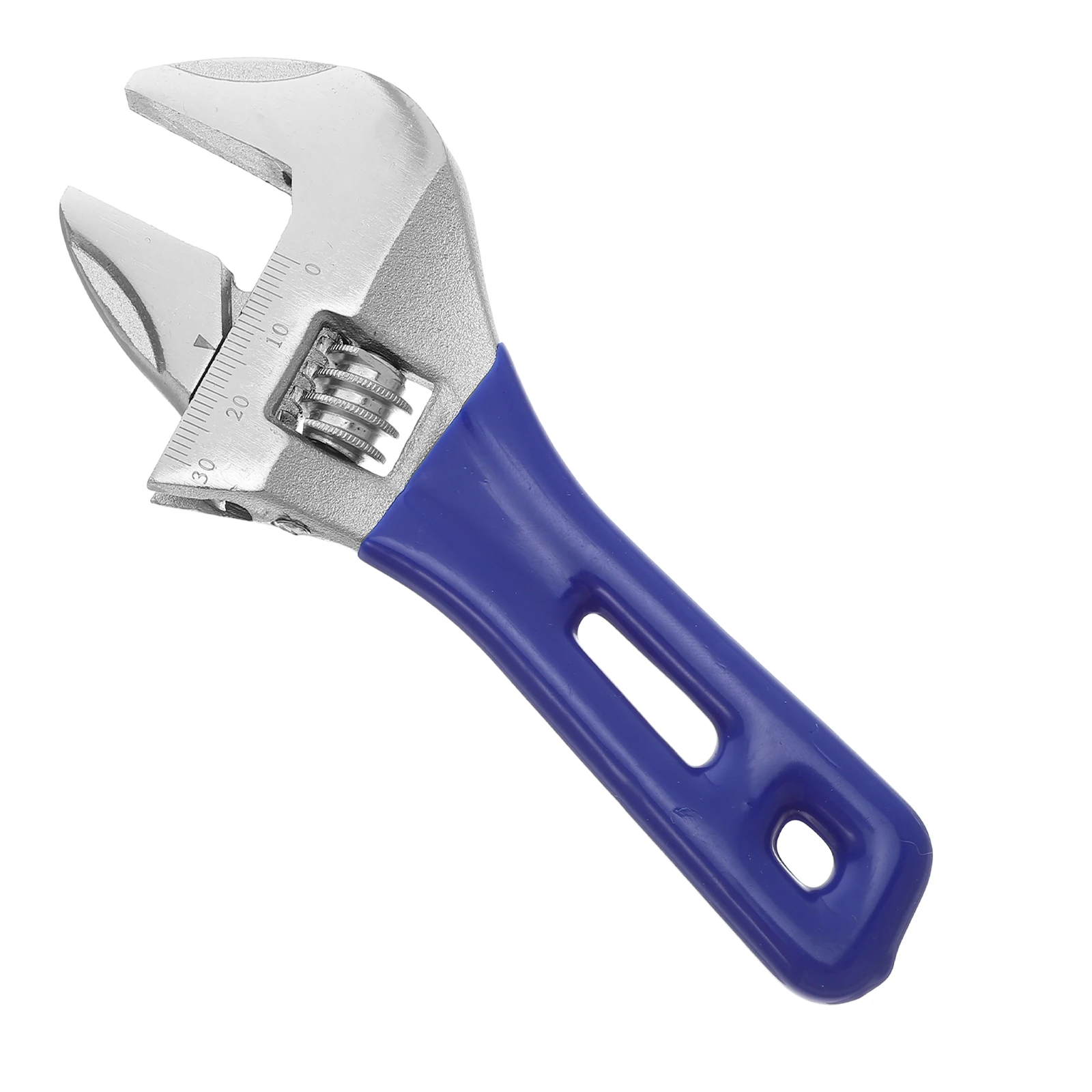 

5-Inch Short Handle Adjustable Wrench Wide Mouth Chrome Vanadium Steel Spanner For Under Sink Bathroom Plumbing Repairs Tools