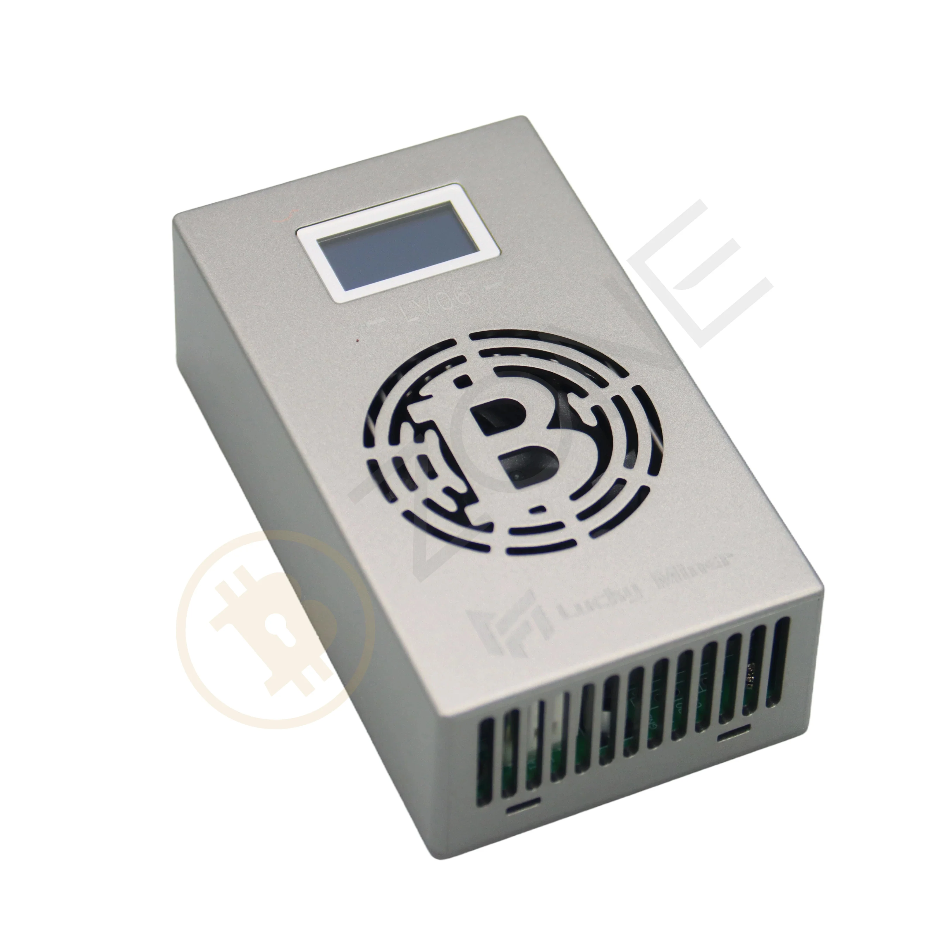 Bitaxe-Ultra Miner, Lucky Miner V6, basé sur BM1366, 500GH/S, Hashrate BTC Mining Machine, Bitcoin Lotto Miner avec alimentation SnapPower 5V