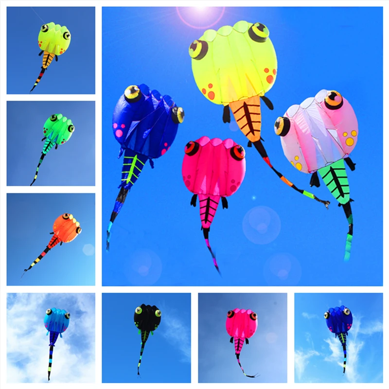 free shipping large tadpole soft kite line ripstop nylon kite flying for adults outdoor toys weifang kite inflatable toys Kites