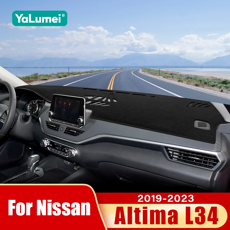 

For Nissan Altima L34 2019 2020 2021 2022 2023 Car Dashboard Mat Sun Shade Pad Non-Slip Heat Insulation Glare Reducer Accessory
