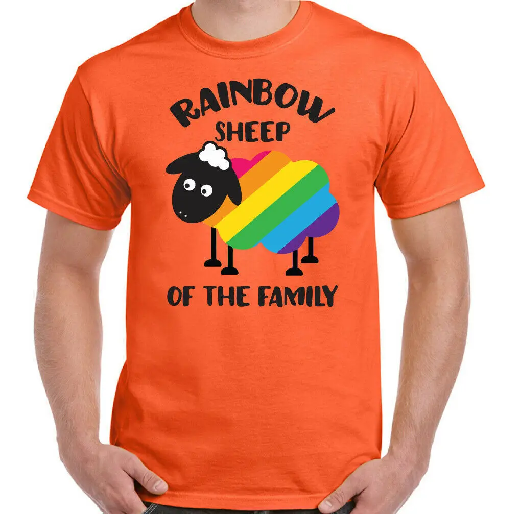 Gay Pride T-Shirt Lgbt Love Peace Equality Black Sheep Of The Family Lgbtqi