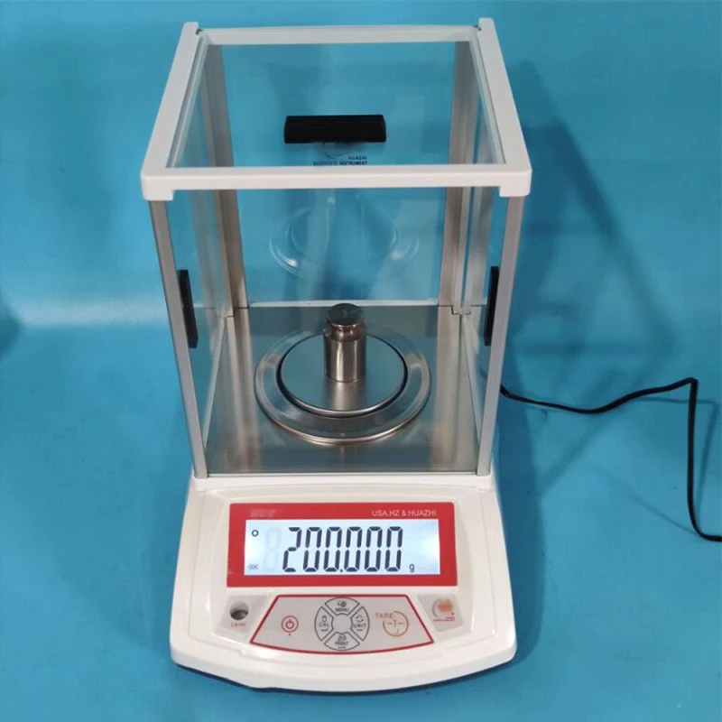 

200g / 0.001g Lab Analytical Digital Balance Scale Jewellery Electronics said ,with LCD display weight sensor