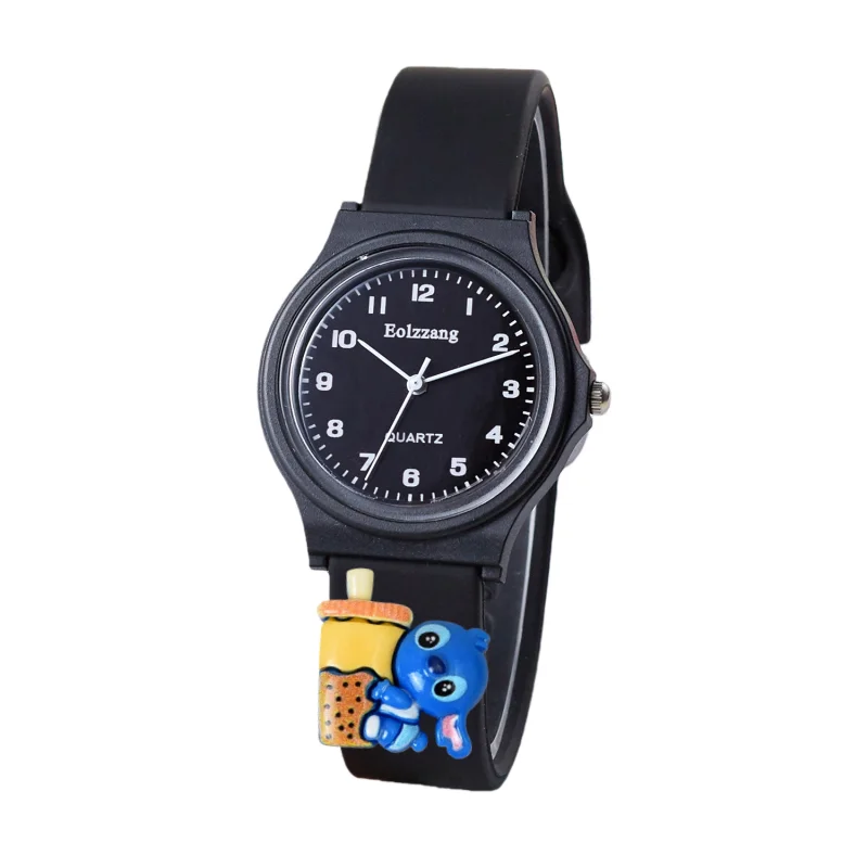 アニメウォッチかわいいリロ & スティッチ男の子女の子腕時計子供ミニマリストかわいい子供漫画腕時計ギフト子供のための女の子時計