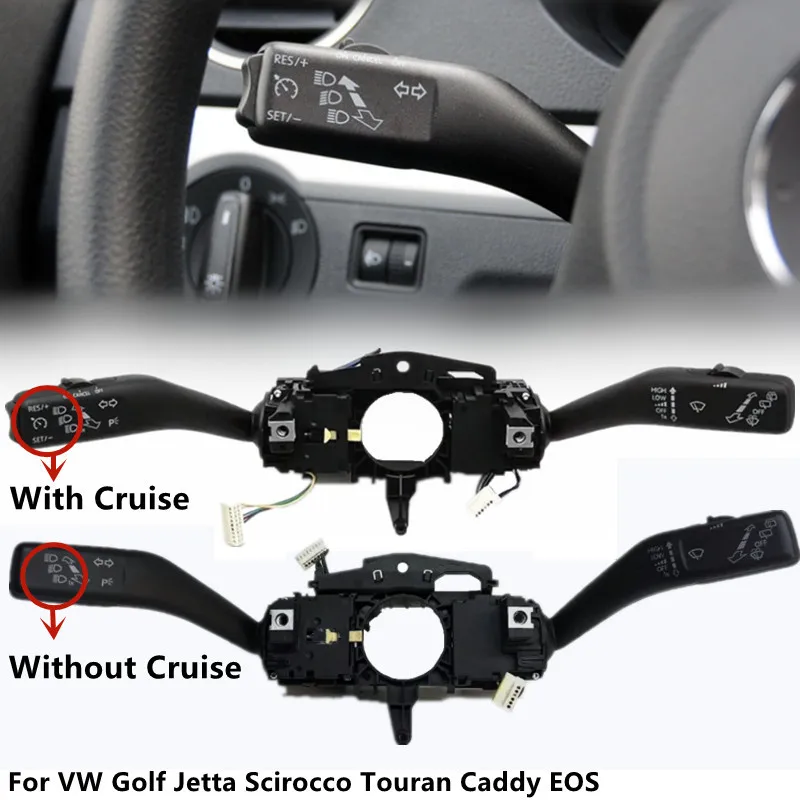 

Cruise Control Turn Signal Wiper Switch Combination switch for VW Golf Jetta MK6 Scirocco Skoda Octavia 5K0953513K 5K0 953 513M