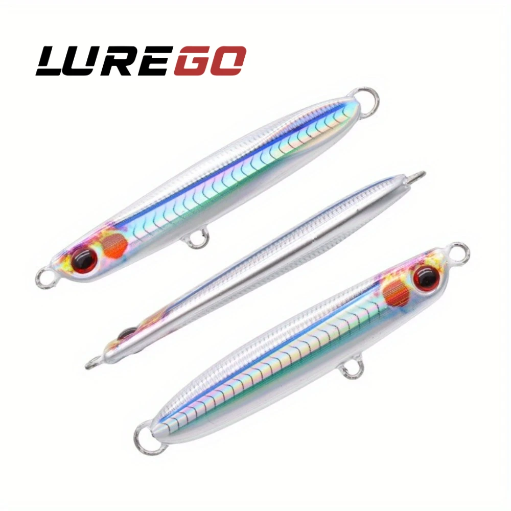 3D-Gedruckter Thermosand-Beschichteter Jig-Köder 32g |   Langsam sinkender Metall-Jig für Bass/Tarpon |   Salzwasser-Wurfköder |   Boot