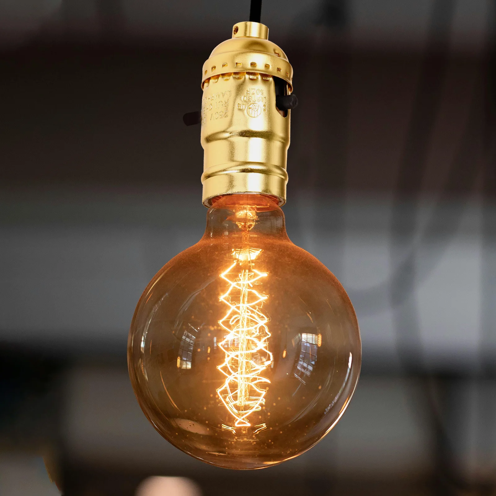 

2pcs E26 Plug-Type Lamp Socket Metal Shell Bulb Holder For Led Lamps Vintage Repair Parts Light Fixture Accessories