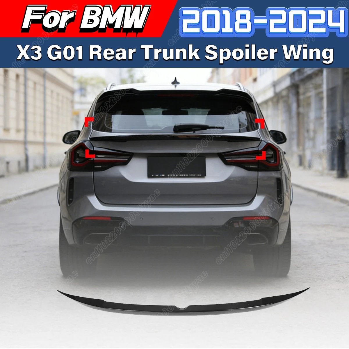 

Для BMW X3 G01 2018-2024: Защита заднего багажника, сплиттер, спойлер, модификация кузова
