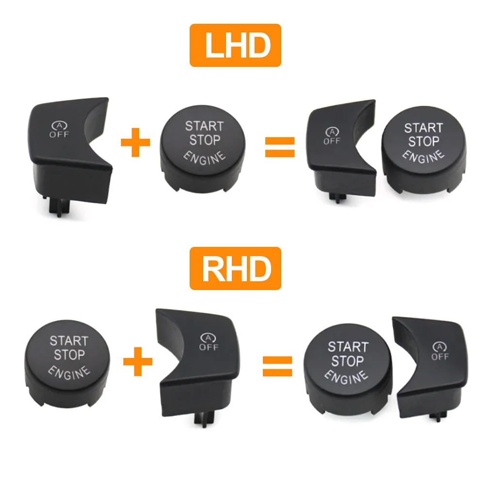 LHD RHD Engine Start Stop Switch Cover OFF Push Button For BMW X1 X2 2 Series F48 F49 F39 F45 F46 61319289135 61319289136