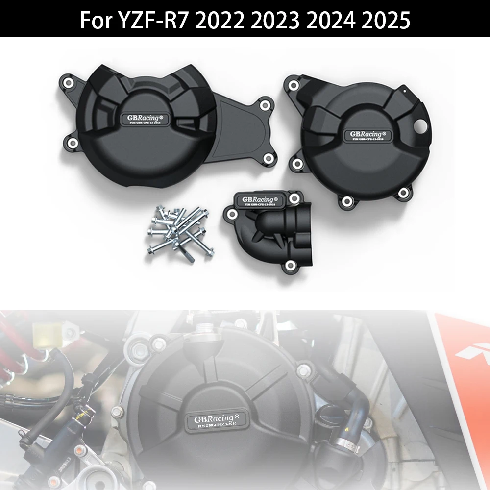 

For Yamaha YZF R7 2022-2025 Motorcycle Accessories Engine Protection Cover