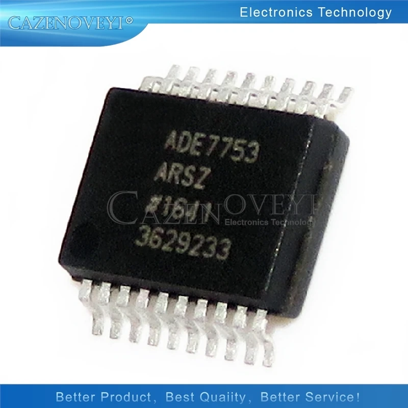 10pcs/lot ADE7753ARSZ ADE7753ARS ADE7753 SSOP-20 In Stock