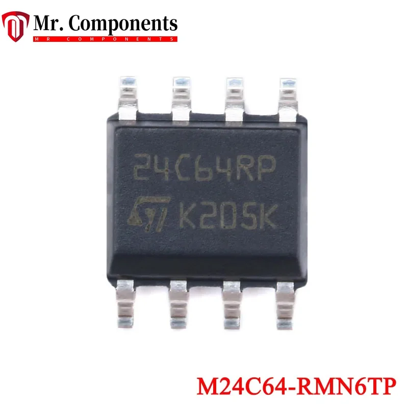 5PCS M24M01 M24M02 M24C64 M24M02-DRMN6TP M24M01-RMN6TP M24C64-RMN6TP SOP8 2Mbit 1Mbit Serial I2C IIC Bus EEPROM Chip IC In stock